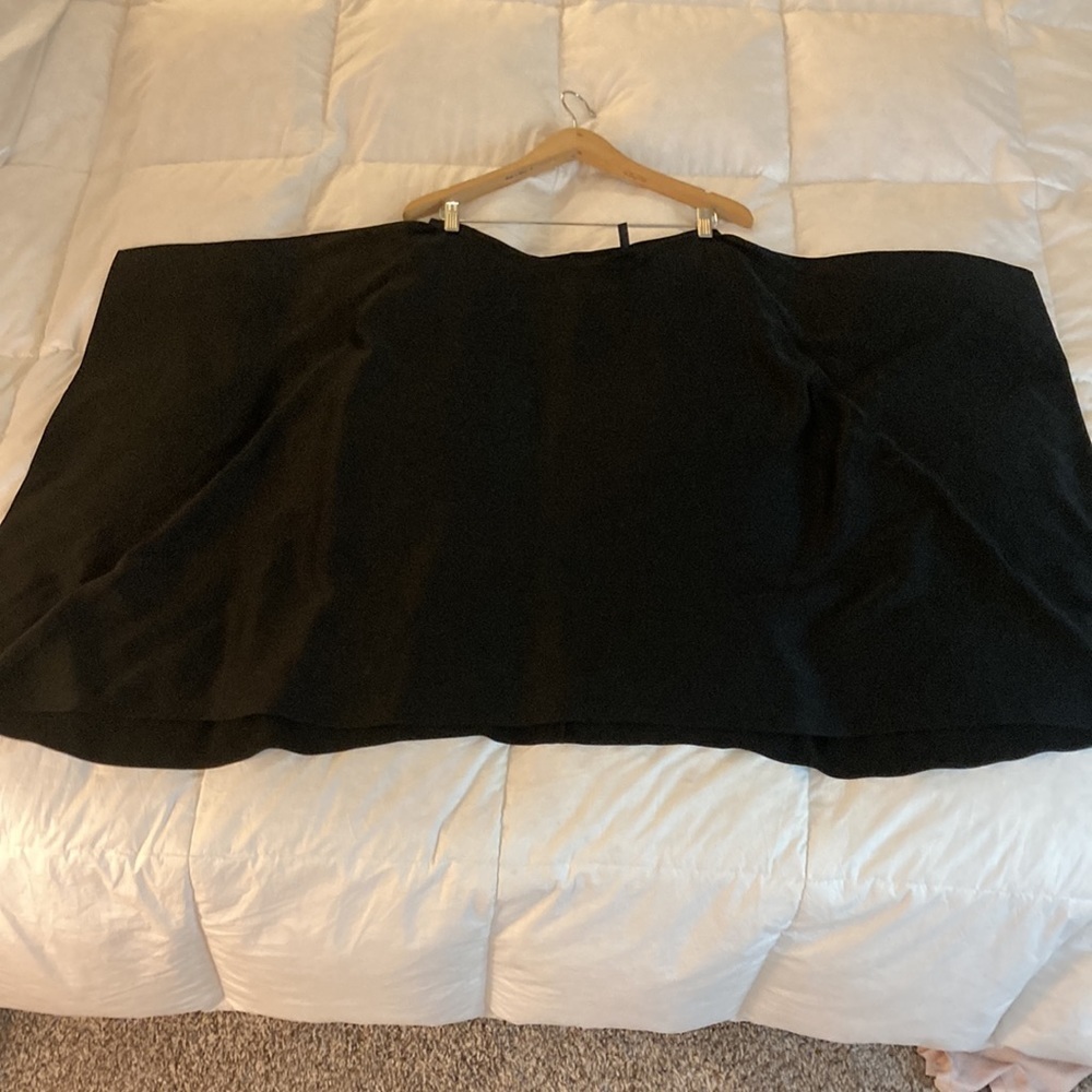 BCBG MaxAzria black asymmetrical skirt, Small/Petite/Tall - Picture 4 of 8